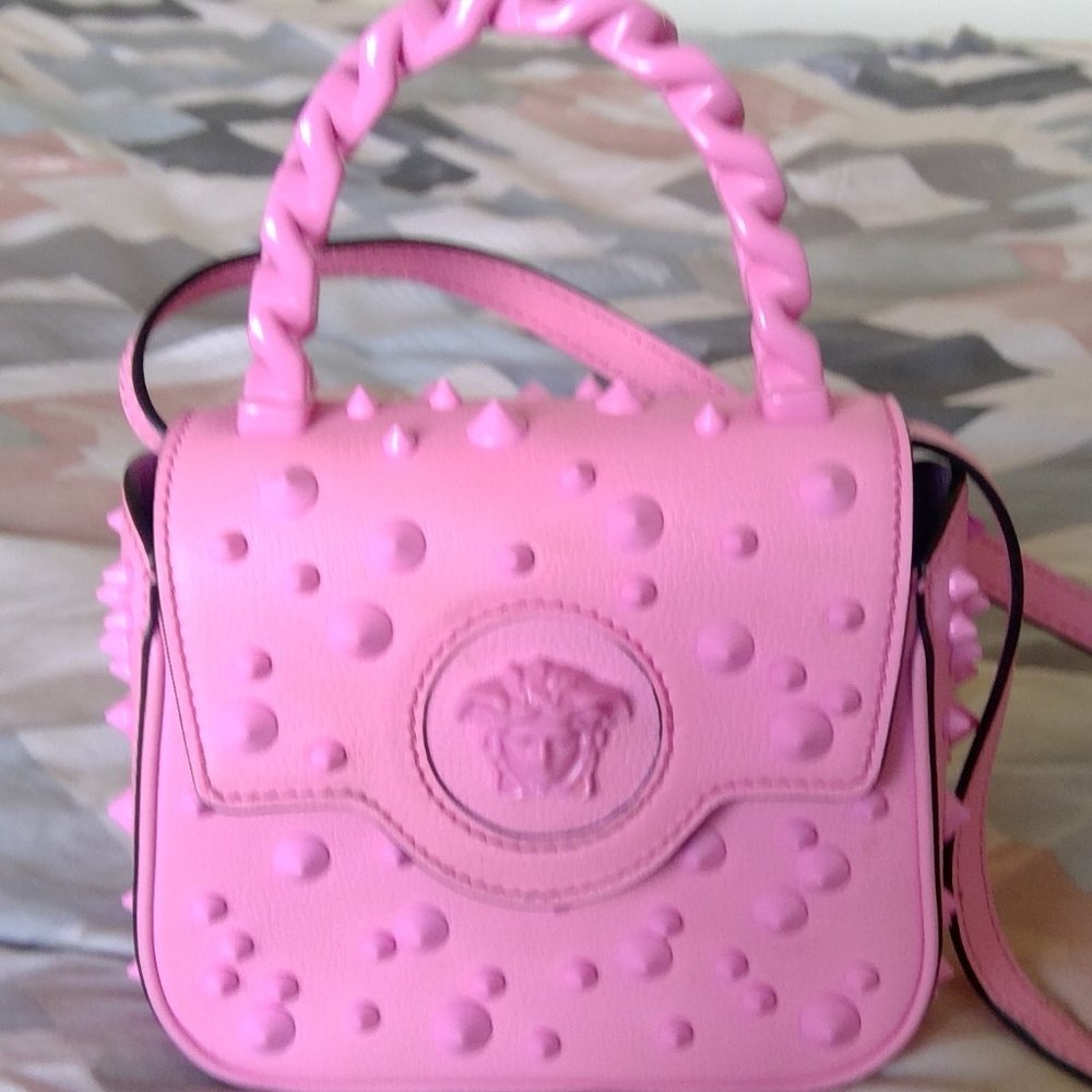 Versace Mini Pointed Studded Bag The Medusa